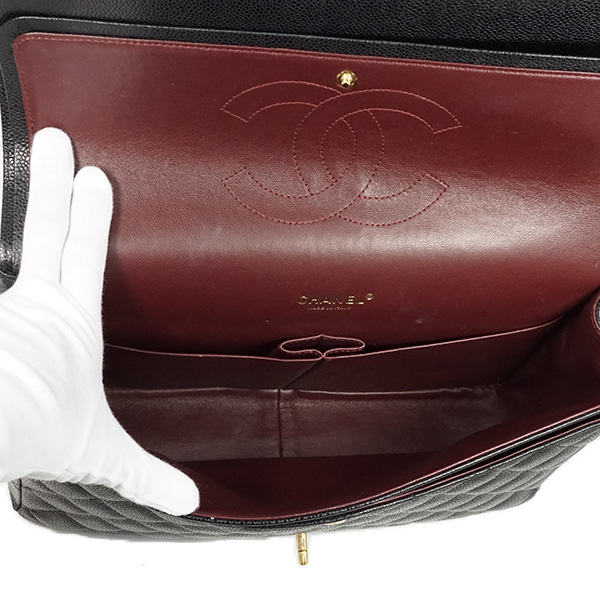 CHANEL シャネル クラシック マキシ デカマトラッセ33 レディース ショルダーバッグ A58601