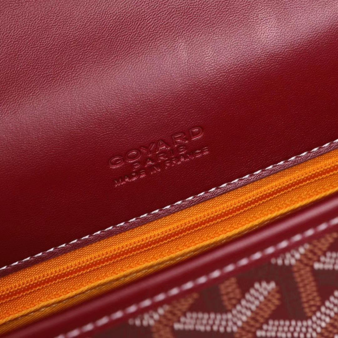 ゴヤール ベルヴェデール ユニセックス ショルダーバッグ 赤×シルバー金具 Goyard2020013