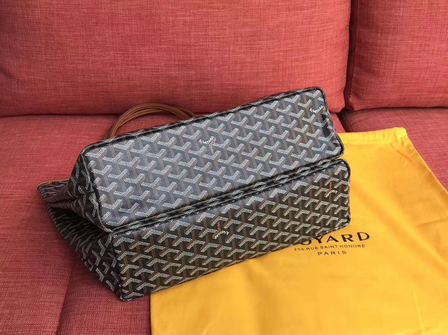 ゴヤール ハンドバッグ ブラウン トートバッグ SAC ISABELLE PM MALINE Goyard2020017