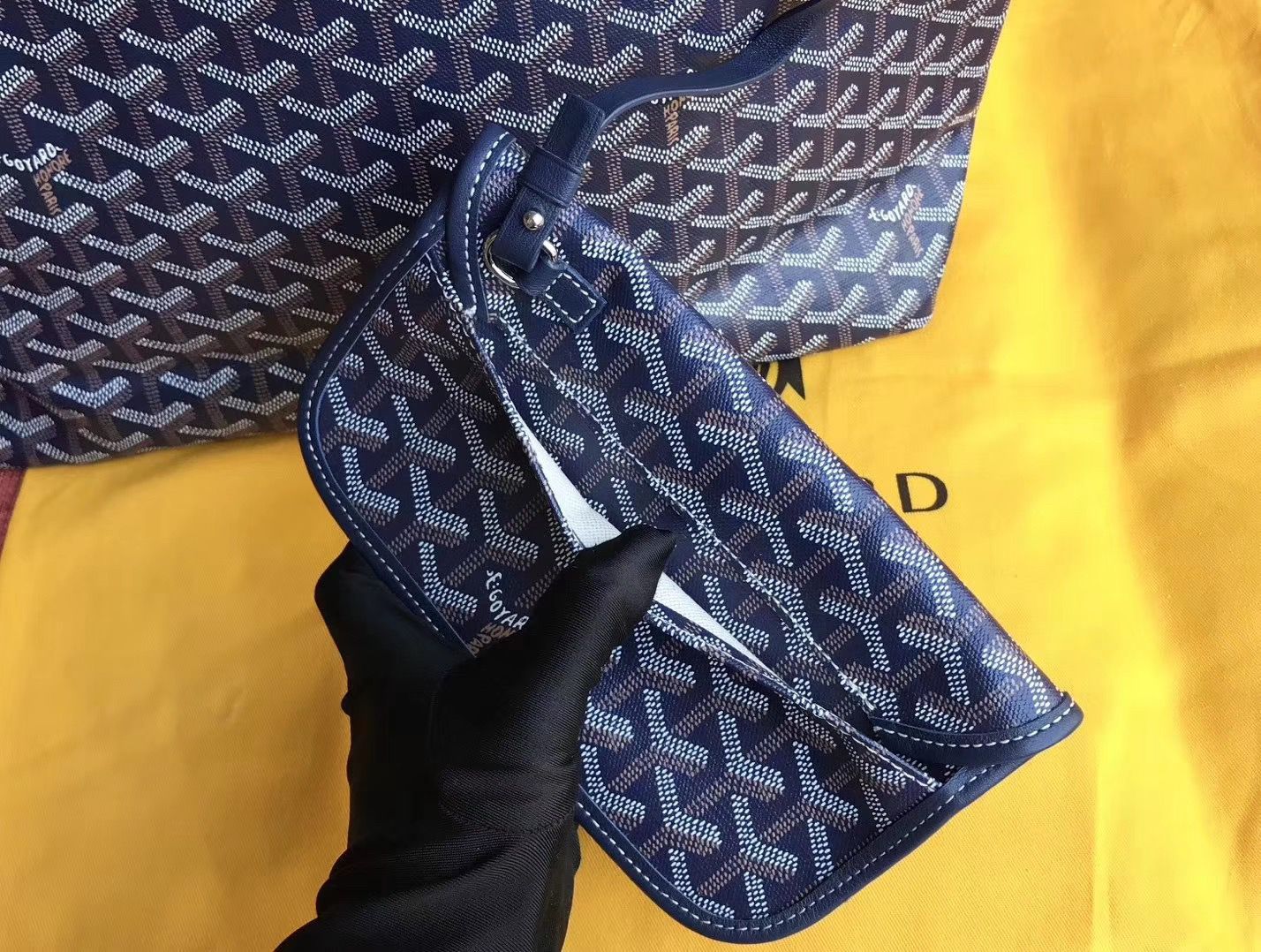 ゴヤール ハンドバッグ ネイビー トートバッグ SAC ISABELLE PM MALINE   Goyard2020020