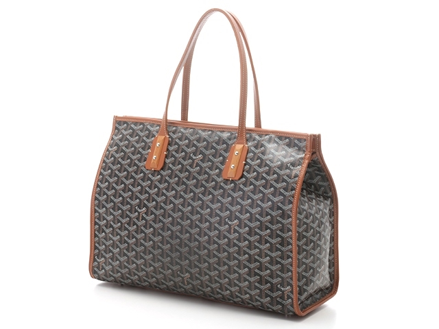GOYARD　ショルダーバッグ　マルキーズ　コーティングキャンバス　カーフ　ブラック/ブラウン  Goyard2020026
