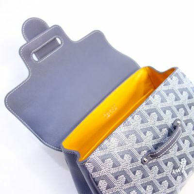ゴヤール サイゴン ミニ ハンドバッグ 2WAY ショルダー グレー レア ヘリンボーン レディース GOYARD SAIGON MINI Goyard2020034