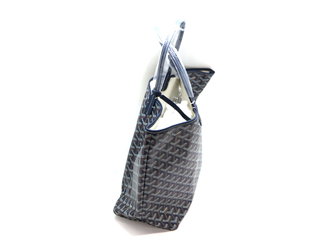 GOYARD【ゴヤール】 AMALOUIS PM12　サンルイPM　コーティングキャンバス　ネイビー系  Goyard2020037