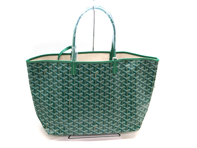 ゴヤール AMALOUISPM09　サンルイPM　コーティングキャンバス　グリーン系  Goyard2020038