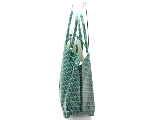 ゴヤール AMALOUISPM09　サンルイPM　コーティングキャンバス　グリーン系  Goyard2020038