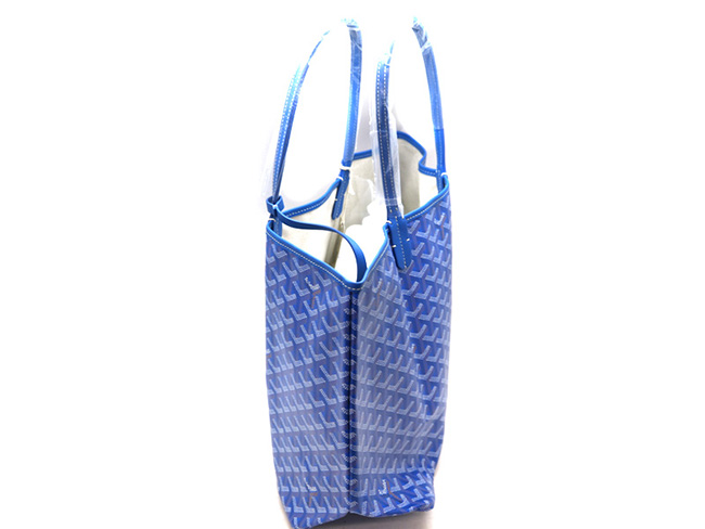 ゴヤール AMALOUIS PM10　サンルイPM　コーティングキャンバス　ブルー系  Goyard2020040