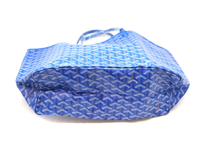 ゴヤール AMALOUIS PM10　サンルイPM　コーティングキャンバス　ブルー系  Goyard2020040