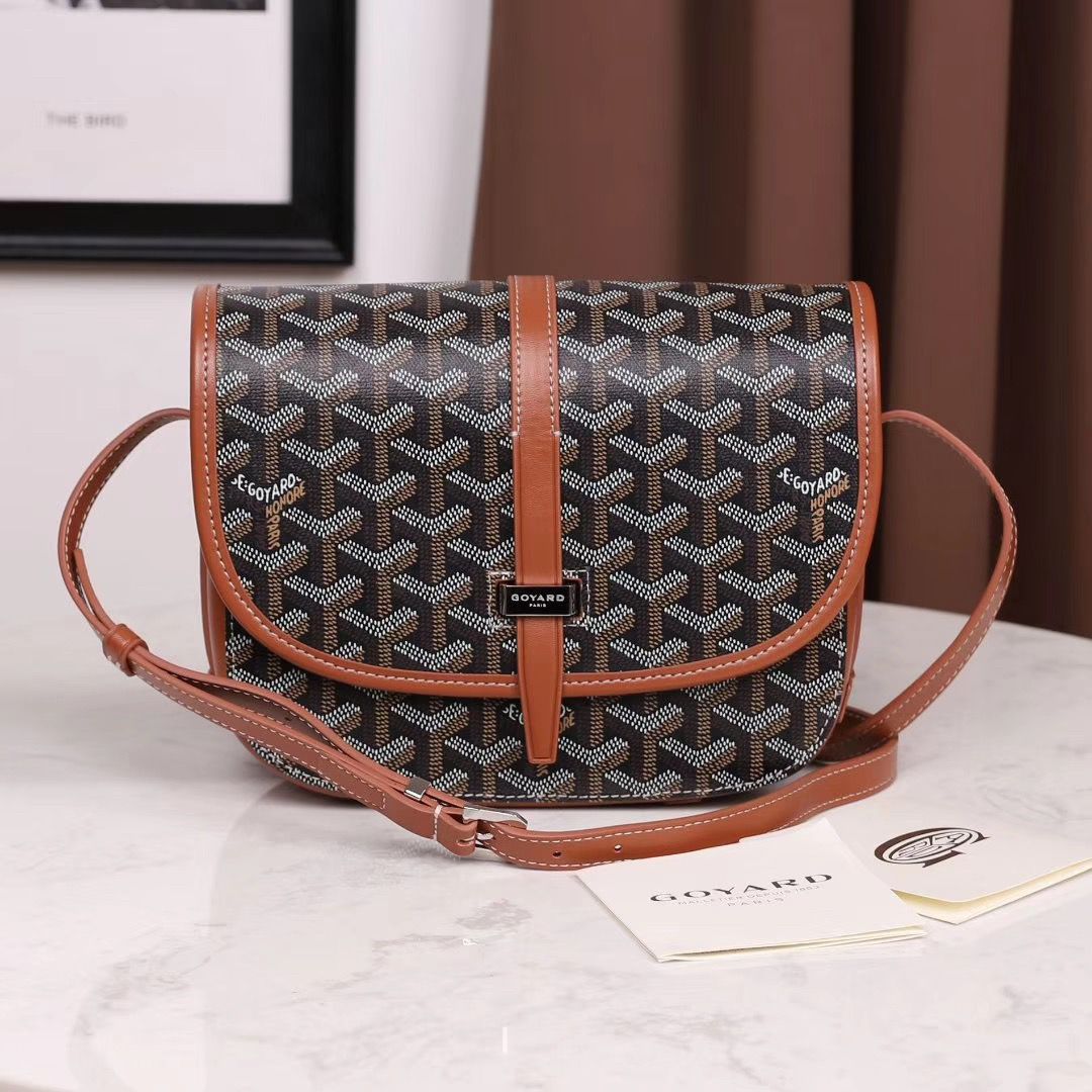 GOYARD ベルヴェデール SAC BELVEDELE 2 PM  レザー  ショルダーバッグ Goyard2020045