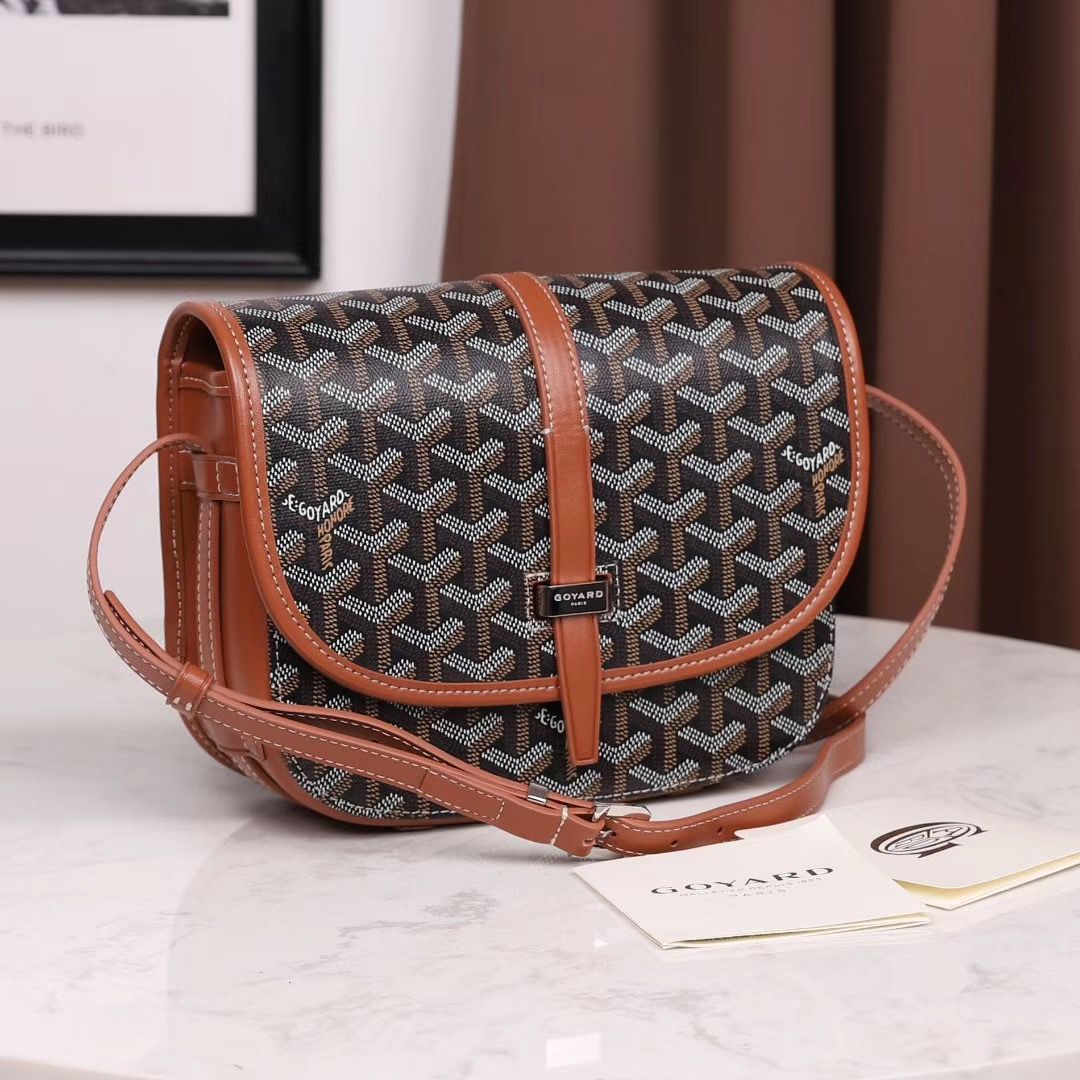 GOYARD ベルヴェデール SAC BELVEDELE 2 PM  レザー  ショルダーバッグ Goyard2020045