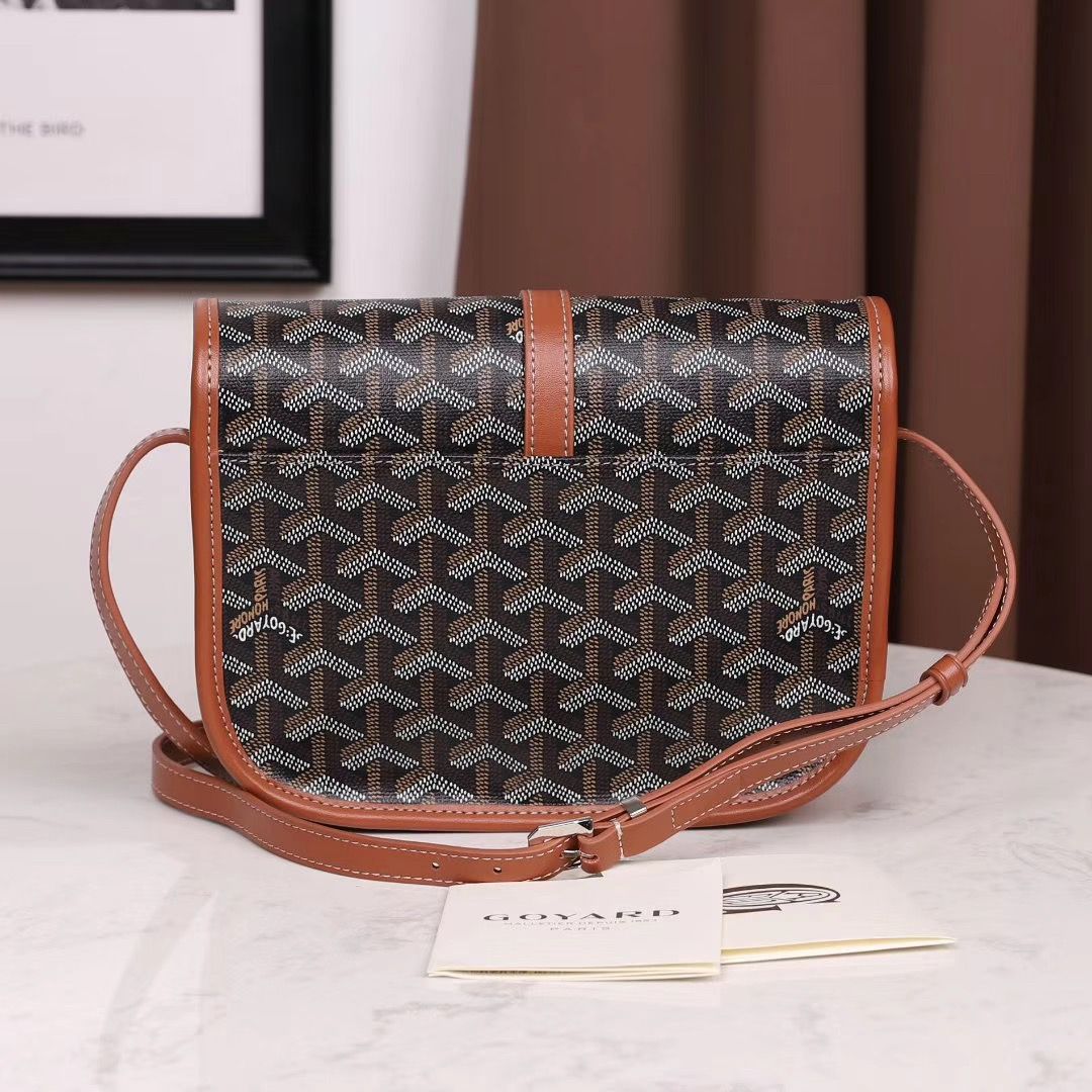 GOYARD ベルヴェデール SAC BELVEDELE 2 PM  レザー  ショルダーバッグ Goyard2020045