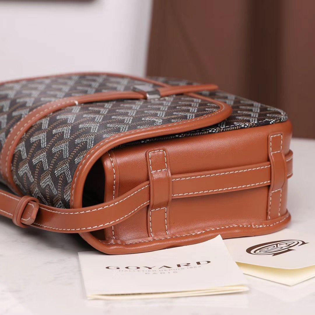 GOYARD ベルヴェデール SAC BELVEDELE 2 PM  レザー  ショルダーバッグ Goyard2020045