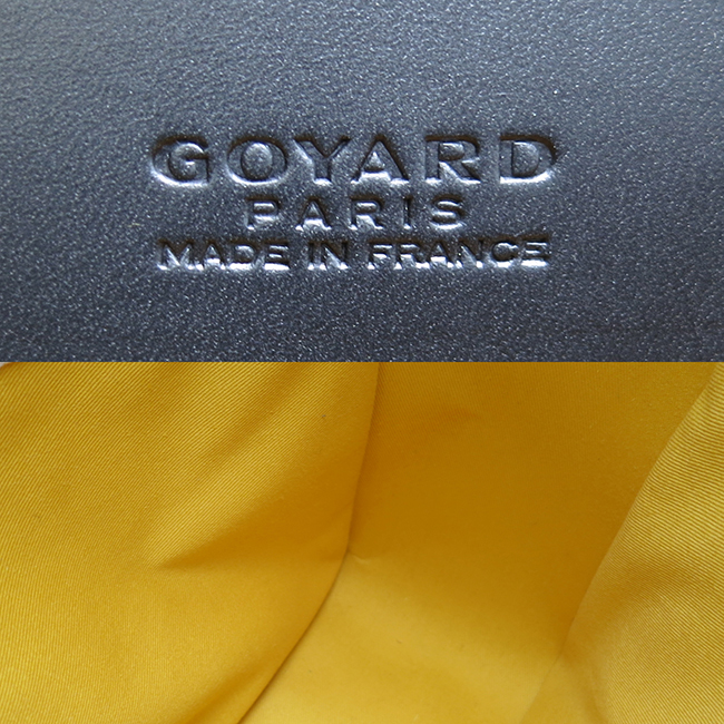 ゴヤール アンバサード MM マーカージュ ハンドバッグ メンズ ビジネスバッグ AMAAMBASS01 コーティングキャンバス ブラック Goyard2020061