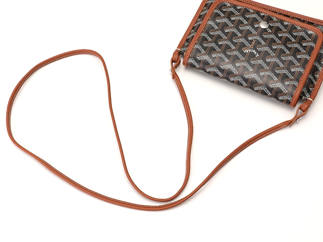GOYARD バッグ ショルダーバッグ ポシェット PLUMET PM プリュメ PVC クロ Goyard2020062