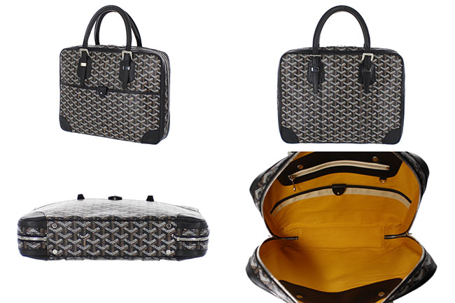 ゴヤール ビジネスバッグ ディプロマット ブリーフケース ブラック Goyard2020068