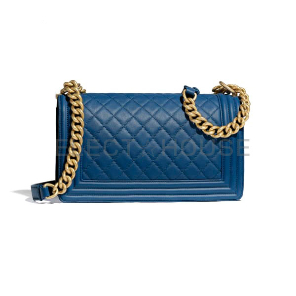 CHANEL シャネル BOY CHANEL ハンドバッグ 2019春夏コレクション ボーイシャネル SELECTHOUSE☆セレクトハウス ブルー A67086 Y09939 N0901
