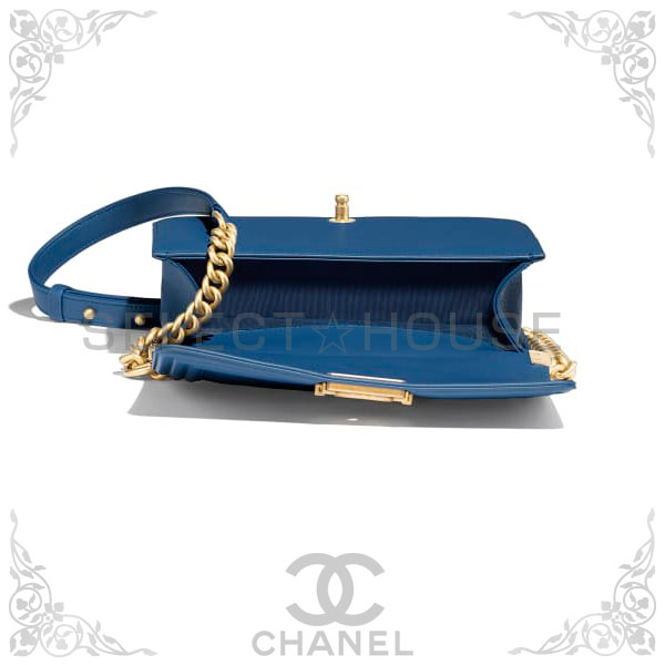 CHANEL シャネル BOY CHANEL ハンドバッグ 2019春夏コレクション ボーイシャネル SELECTHOUSE☆セレクトハウス ブルー A67086 Y09939 N0901
