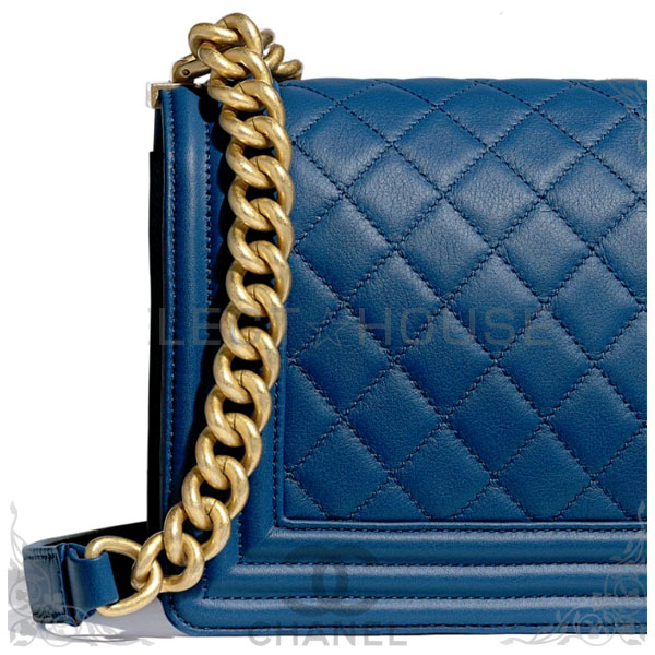 CHANEL シャネル BOY CHANEL ハンドバッグ 2019春夏コレクション ボーイシャネル SELECTHOUSE☆セレクトハウス ブルー A67086 Y09939 N0901
