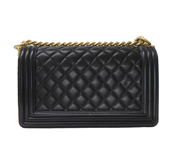 シャネル　BOY CHANEL　チェーンショルダー　ブラック A67086 ボーイシャネル・ハンドバッグ・ロングショルダー・2WAY