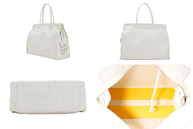 ゴヤール トートバッグ アーディPM ホワイト 白 サックキャット  Goyard2020069