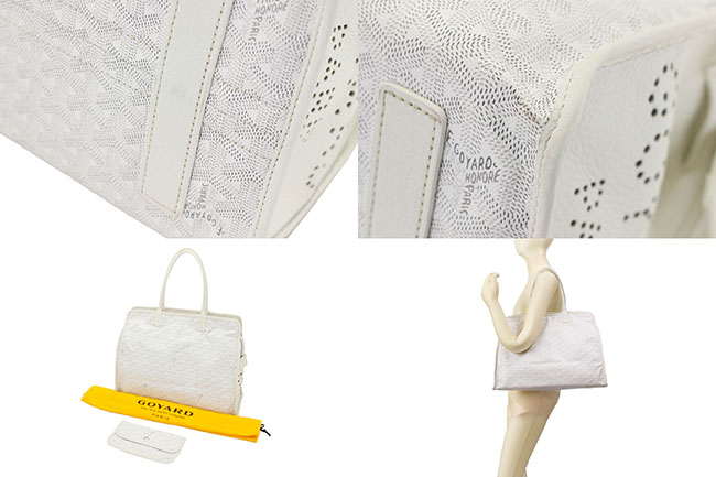 ゴヤール トートバッグ アーディPM ホワイト 白 サックキャット  Goyard2020069