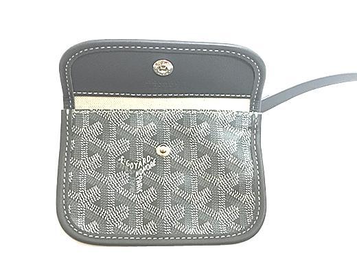 GOYARD ゴヤール 「アンジュ ミニ」 ANJOU MINI トート バッグ リバーシブル グリス ショッパーリボンのラッピング Goyard2020078