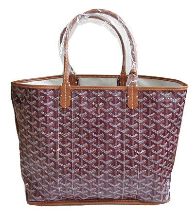 GOYARD ゴヤール サンルイ ペルテュイ PERTUIS PM トートバッグ ボルドー ショッパーリボンのラッピング Goyard2020079
