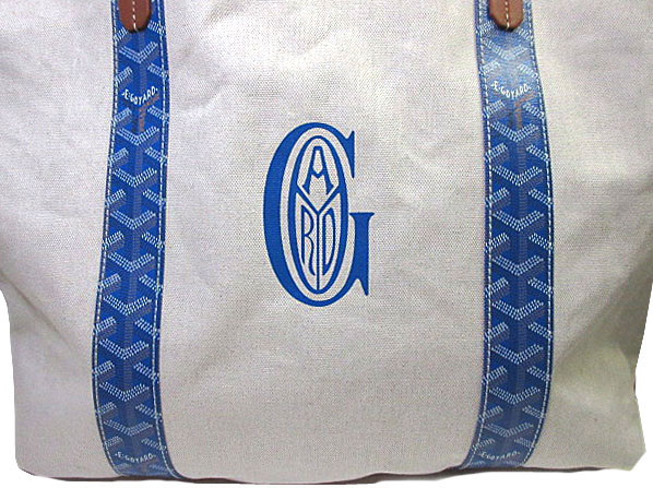 GOYARD ゴヤール サンルイ ペルテュイ PERTUIS GM トートバッグ ブルーシエル ショッパーリボンのラッピング Goyard2020082