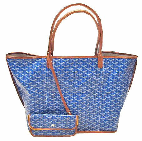 GOYARD ゴヤール サンルイ ペルテュイ PERTUIS GM トートバッグ ブルーシエル ショッパーリボンのラッピング Goyard2020082
