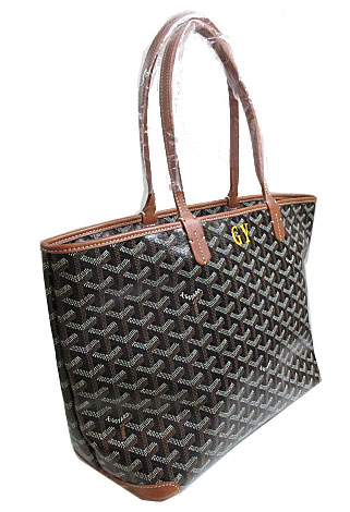 GOYARD ゴヤール アルトワ PM ナチュラル 黒 GY イエロー マーカージュ トート バッグ ショッパー リボン ラッピング Goyard2020083