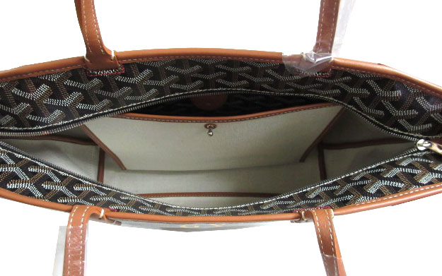 GOYARD ゴヤール アルトワ PM ナチュラル 黒 GY イエロー マーカージュ トート バッグ ショッパー リボン ラッピング Goyard2020083
