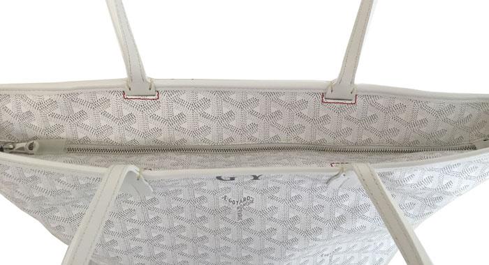 GOYARD ゴヤール 「アルトワ」 白 ホワイト マーカージュ入 GY トート バッグ  Goyard2020085