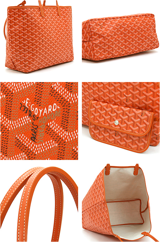 ゴヤール GOYARD サンルイPM SANT LOUIS PM AMALOUIS(PM) オレンジ Goyard2020088