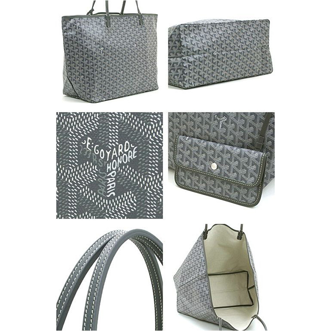 ゴヤール GOYARD サンルイGM SANT LOUIS GM AMALOUIS(GM) グレー Goyard2020091