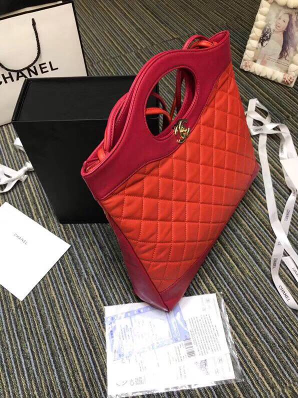 CHANEL シャネル CHANEL 31 ラージ ショッピング バッグ  オレンジ レッド A57977 Y83999 K1171