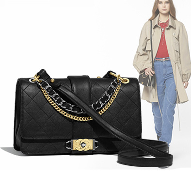 CHANELハンドバッグ チェーン ブラック ショルダー マトラッセ A57578