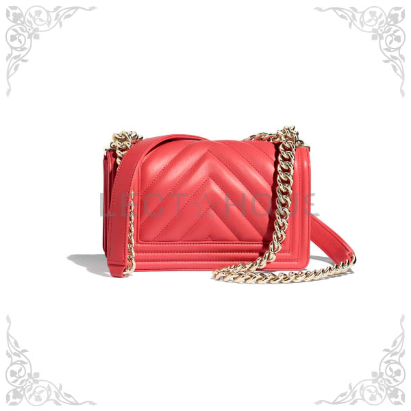 CHANEL シャネル BOY CHANEL スモール ハンドバッグ 2019春夏プレコレクション ピンク A67085 Y83793 N0412
