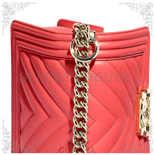 CHANEL シャネル BOY CHANEL スモール ハンドバッグ 2019春夏プレコレクション ピンク A67085 Y83793 N0412

