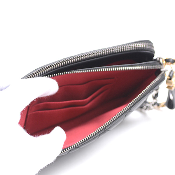 シャネル CHANEL ガブリエル チェーン クラッチ レディース ショルダーバッグ チェーンウォレット 2WAYバッグ ブラック ゴールド×シルバー A94505