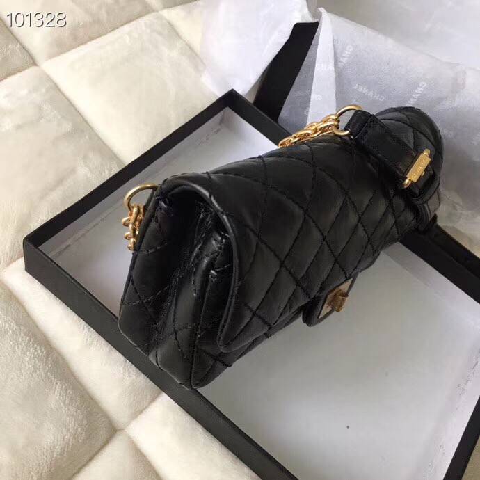 CHANEL キルティングがキュート!ウエストバッグ A57791 Y04634 94305