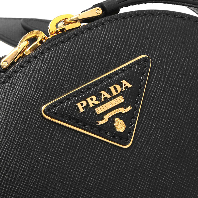 プラダ PRADA リュックサック/ハンドバッグ サフィアーノ/SAFFIANO ラックス/LUX 三角ロゴプレート ブラック 1BZ047 NZV F0002 VOOG 2019年春夏新作 レディース
