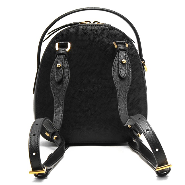 プラダ PRADA リュックサック/ハンドバッグ サフィアーノ/SAFFIANO ラックス/LUX 三角ロゴプレート ブラック 1BZ047 NZV F0002 VOOG 2019年春夏新作 レディース