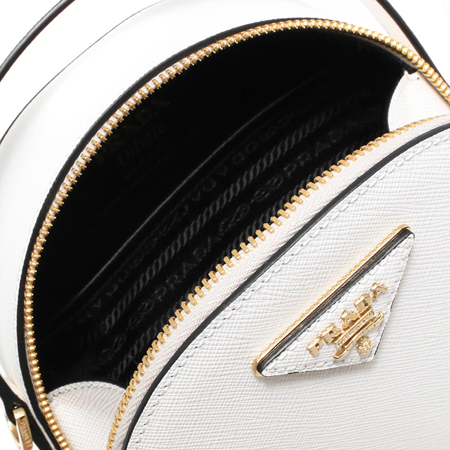 プラダ PRADA リュックサック/ハンドバッグ サフィアーノ/SAFFIANO ラックス/LUX 三角ロゴプレート ビアンコホワイト 1BZ047 NZV F0009 VOOG 2019年春夏新作 レディース