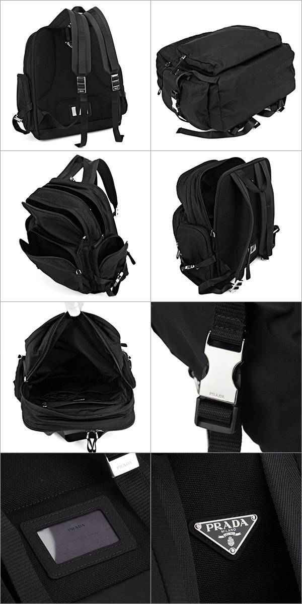 プラダ リュックサック PRADA VZ0052 973 F0002 バッグ テスート TESSUTO MONTAGNA ユニセックス NERO(ネロ) ブラック 黒