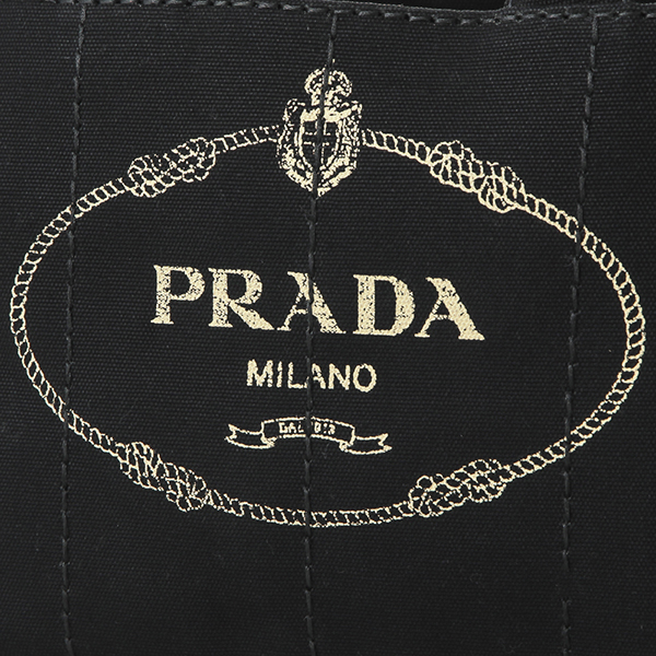プラダトートバッグ PRADA 1BG439 ZKI F0N12 バッグ カナパ CANAPA レディース NERO(ネロ)/TALCO(タルコ) ブラック 黒/オフホワイト