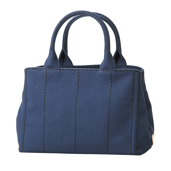 プラダ トートバッグ PRADA 1BG439 ZKI F0CTL バッグ カナパ CANAPA レディース BLUETTE(ブルーエット)/TALCO(タルコ) ブルー 青/オフホワイト