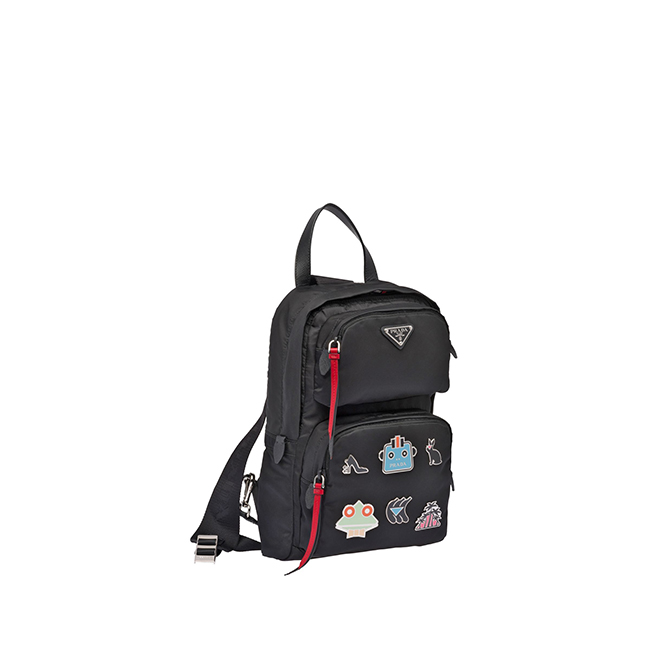 PRADA【プラダ】1BZ026 『ショルダーバッグ』ナイロン マルチカラー系 メンズ レディース ユニセックス ブランド 個性的 ファッション ラビット