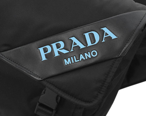 プラダ バッグ 1BL015 PRADA メンズ ウエストバッグ ボディバッグ TESSUTO+SOFT CALF NERO ネロ ナイロン+ソフトカーフ ブラック