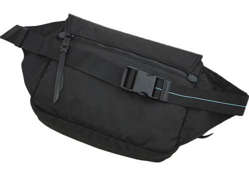 プラダ バッグ 1BL015 PRADA メンズ ウエストバッグ ボディバッグ TESSUTO+SOFT CALF NERO ネロ ナイロン+ソフトカーフ ブラック