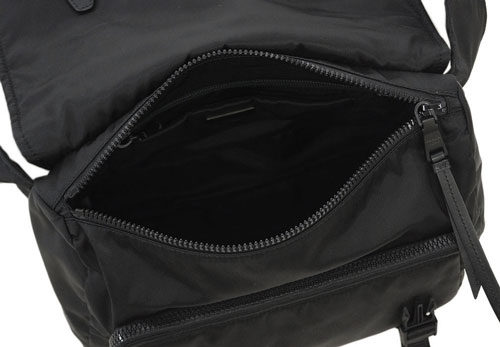 プラダ バッグ 1BL015 PRADA メンズ ウエストバッグ ボディバッグ TESSUTO+SOFT CALF NERO ネロ ナイロン+ソフトカーフ ブラック