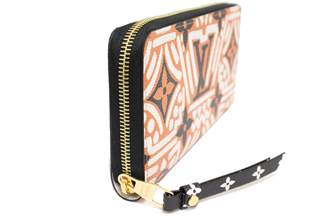 ルイヴィトン財布 LVクラフティ ジッピーウォレット クレームカラメル M69437 LOUIS VUITTON